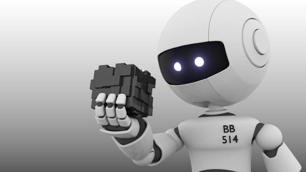 White Robot preview image 1
